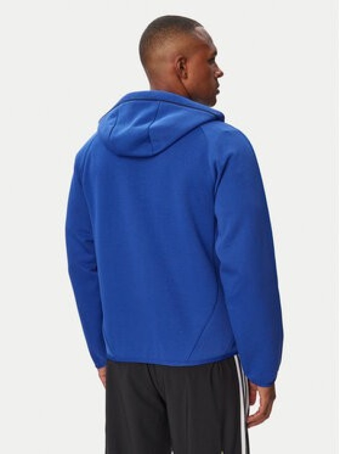 adidas Polar Spacer Teamgeist 26 Cutline Fullzip Hoodie KW0887 Niebieski Regular Fit