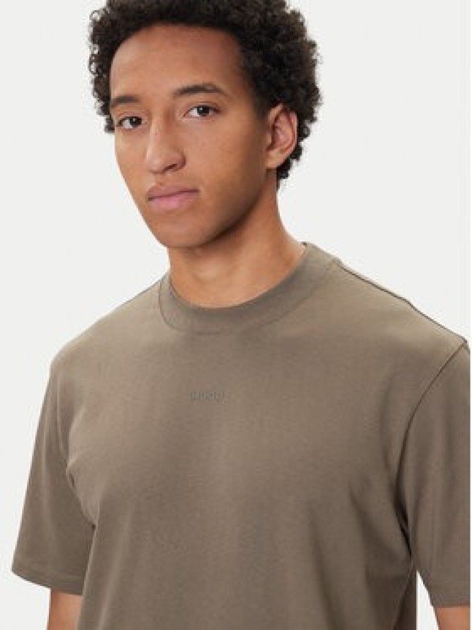 HUGO T-Shirt Dapolino 50488330 Zielony Relaxed Fit