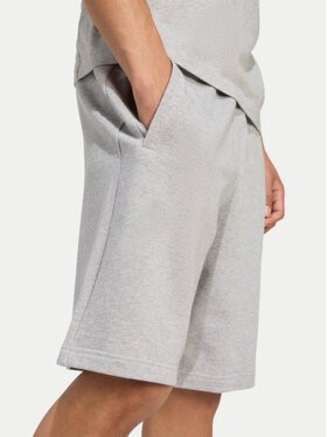 adidas Szorty sportowe Essentials Trefoil JW8624 Szary Regular Fit