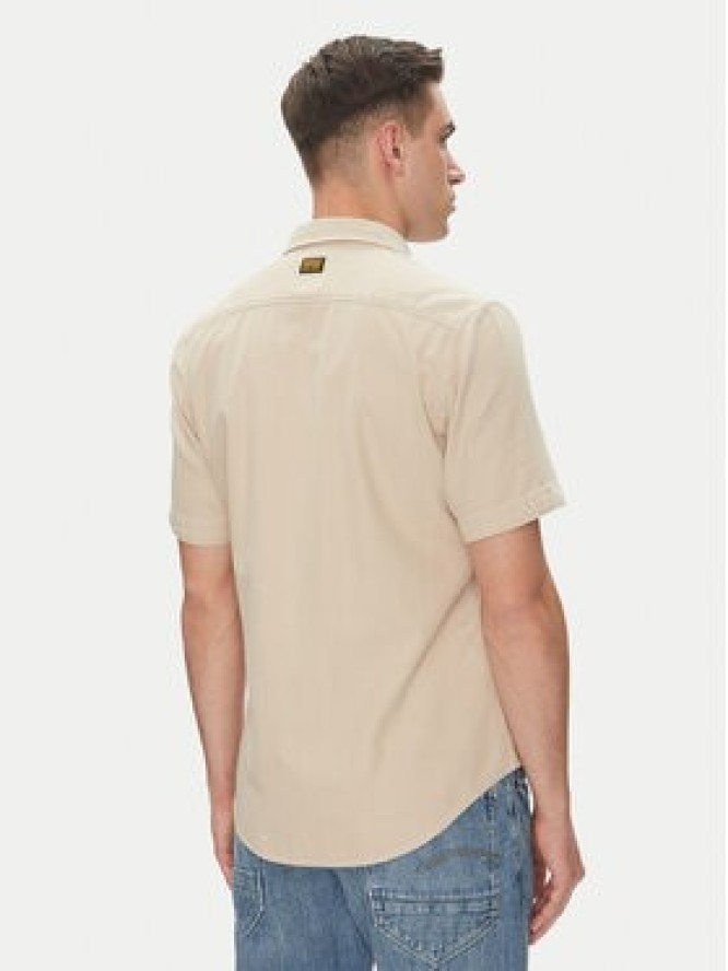 G-Star Raw Koszula Marine D19751-D454 Beżowy Slim Fit