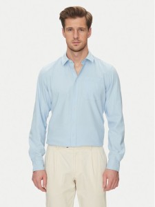 Blend Koszula 20717859 Błękitny Regular Fit