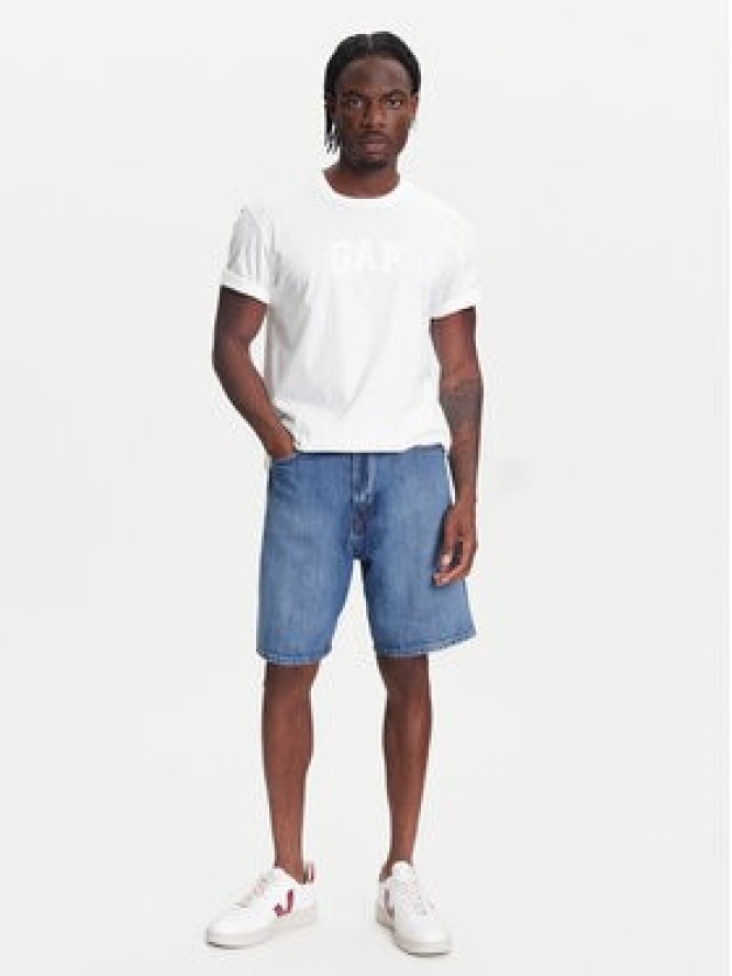 Gap T-Shirt 782369-01 Biały Regular Fit