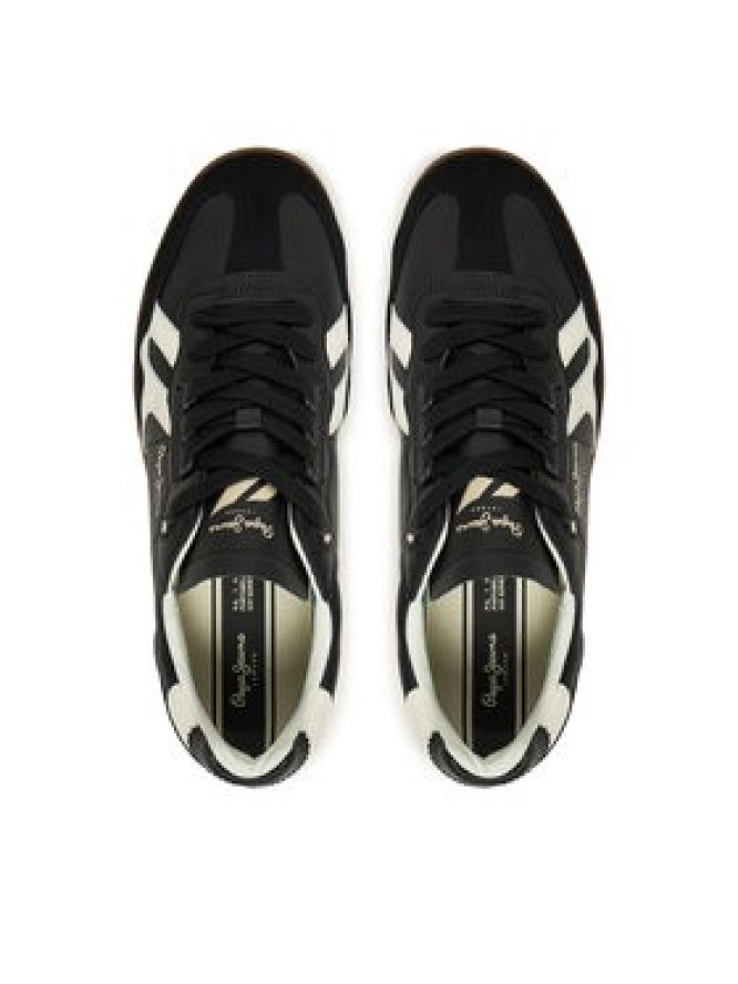 Pepe Jeans Sneakersy Ball Zero M PMS000010 Czarny