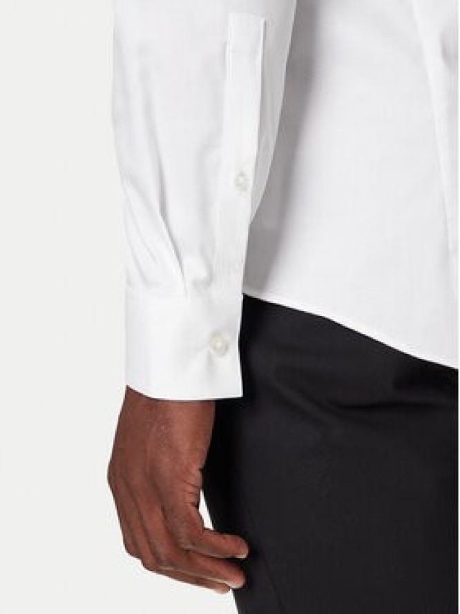 Calvin Klein Koszula LV019EU006 Biały Slim Fit