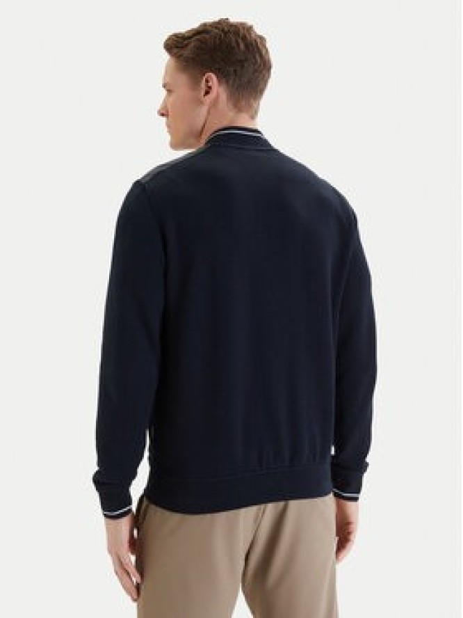 Bugatti Bluza 8750-15174E Granatowy Regular Fit