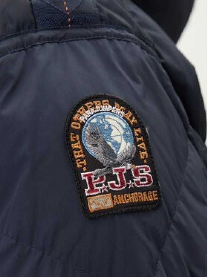 Parajumpers Kurtka puchowa Long Bear 25WMPMPUHF04 Granatowy Regular Fit