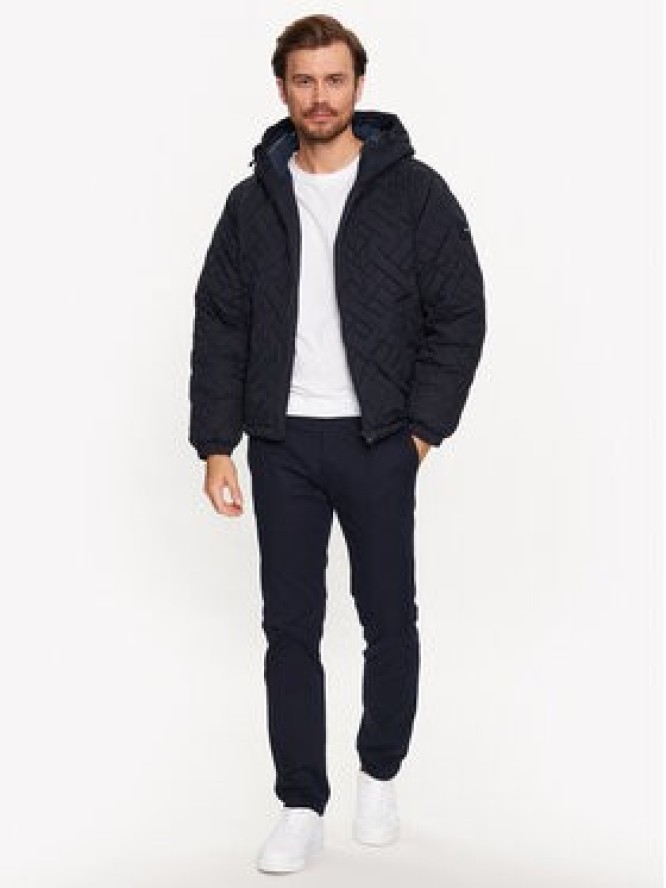 Tommy Hilfiger Kurtka przejściowa MW0MW31636 Granatowy Regular Fit
