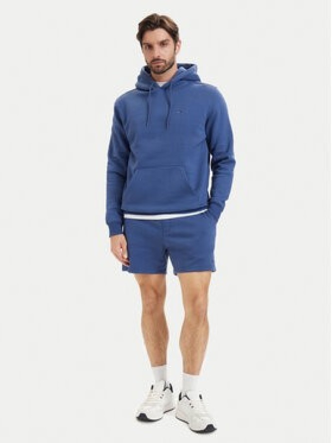 Tommy Jeans Szorty sportowe Flag Beach DM0DM21931 Niebieski Regular Fit