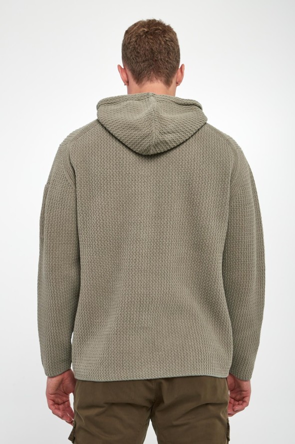 Sweter męski z kapturem C.P. COMPANY