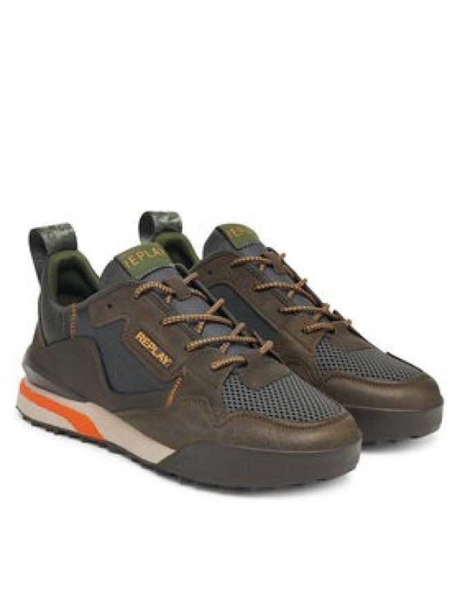 REPLAY Sneakersy Field M Sc GMSG9 .000.C0003L Szary