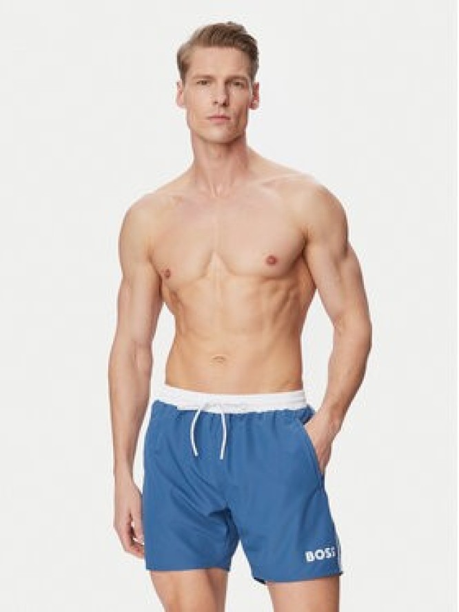 BOSS Szorty kąpielowe Starfish 50514429 Niebieski Regular Fit