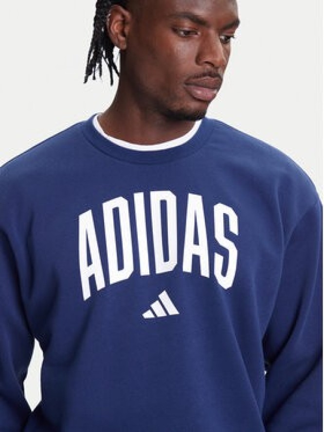 adidas Bluza Collegiate JM1734 Niebieski Regular Fit