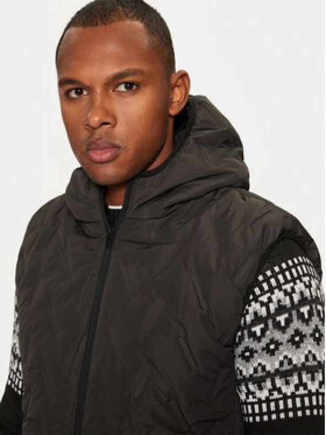 Brave Soul Bezrękawnik MJK-INFERNO Szary Regular Fit