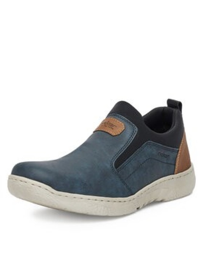 Rieker Półbuty 03555-14 Granatowy