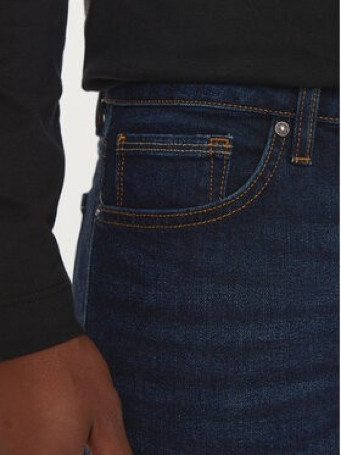 Guess Jeansy FINNLEY M4BAS2 D5GN2 Granatowy Slim Fit