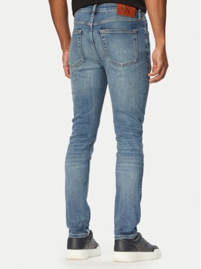 Calvin Klein Jeans Jeansy LV04RG793G Niebieski Skinny Fit
