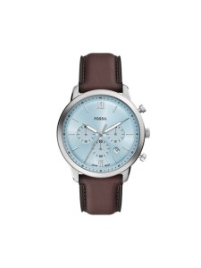 Fossil Zegarek Neutra Chronograph FS6109 Brązowy
