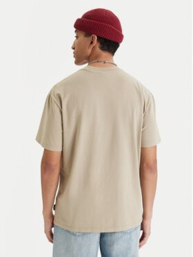 Quiksilver T-Shirt Oxni EQYKT04413 Beżowy Comfort Fit