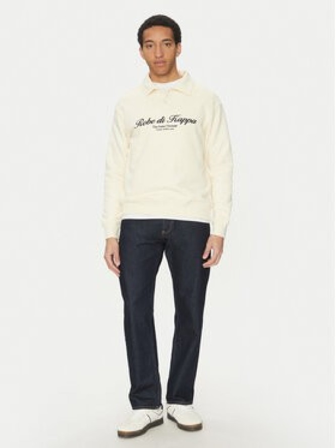 Robe di Kappa Bluza Robe Giovani 631373W Écru Regular Fit