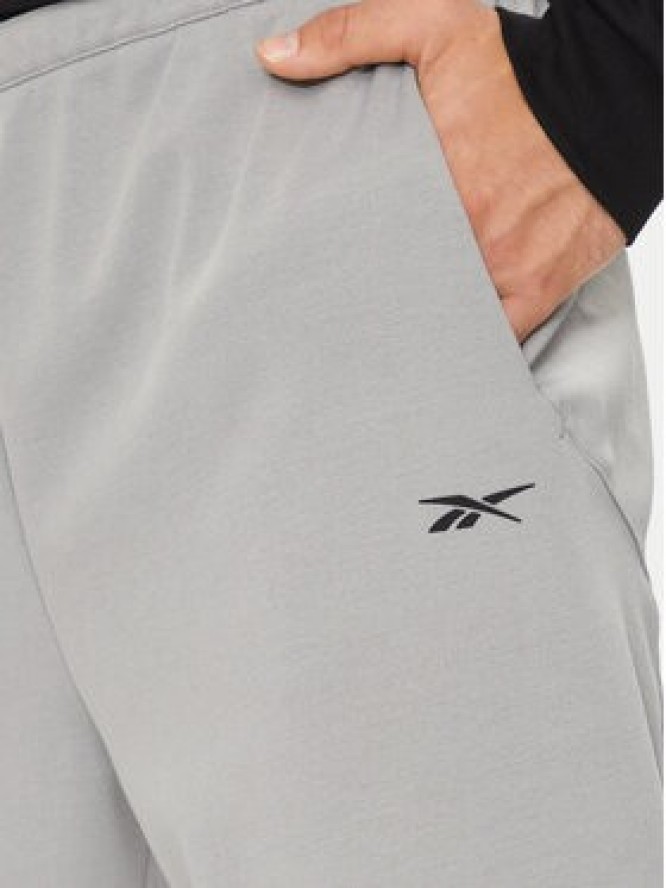 Reebok Spodnie dresowe 100075761 Szary Regular Fit