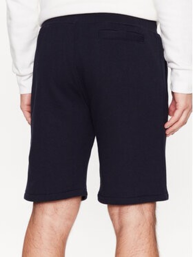Guess Szorty sportowe Aldwin Z2YD04 KAIJ1 Granatowy Slim Fit