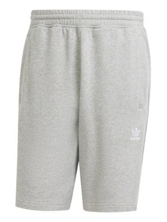 adidas Szorty sportowe Essentials Trefoil JW8624 Szary Regular Fit