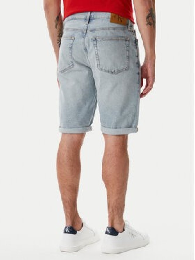 Calvin Klein Jeans Szorty jeansowe J30J327193 Niebieski Slim Fit