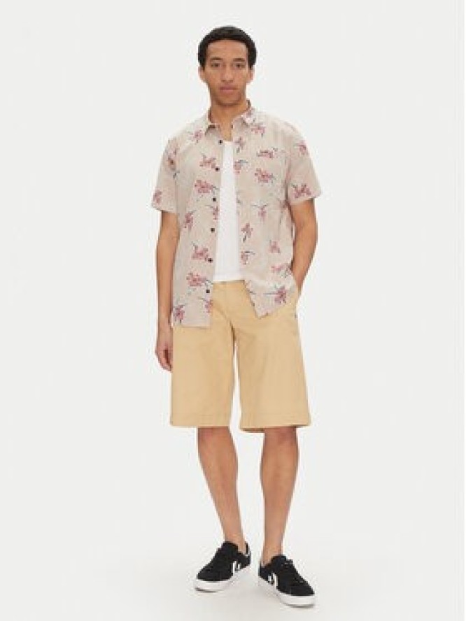 Quiksilver Koszula Apero Classic EQYWT04605 Beżowy Regular Fit