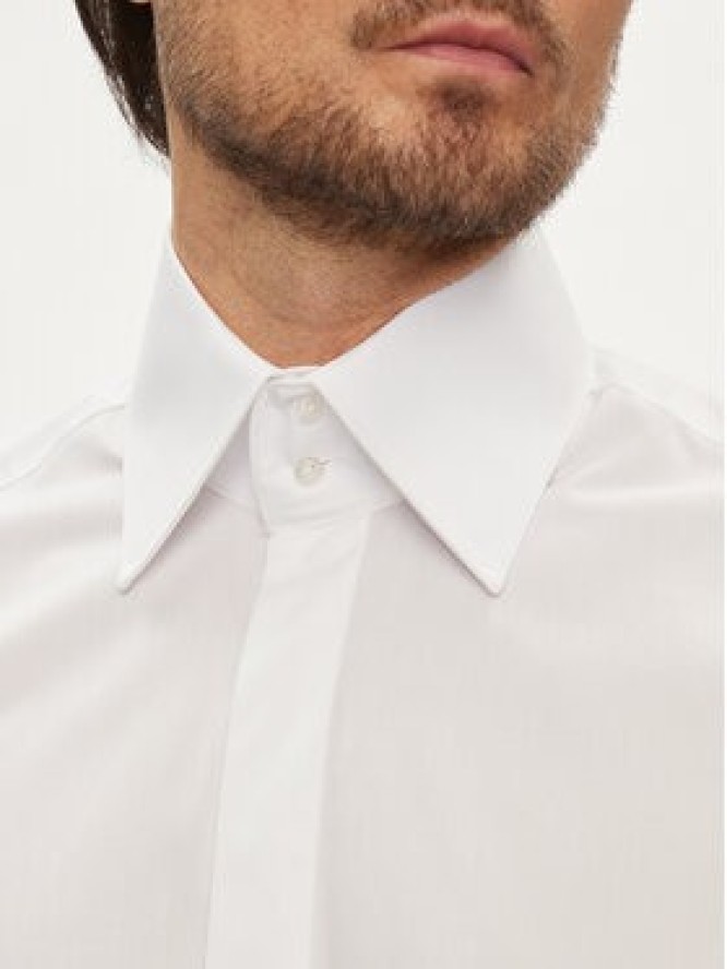 KARL LAGERFELD Koszula 605008 Biały Slim Fit