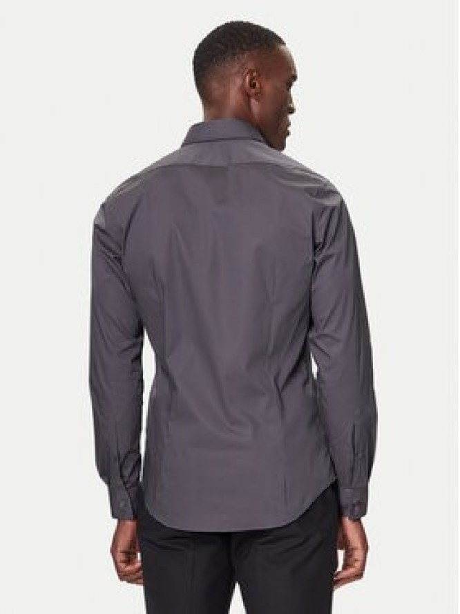 Calvin Klein Koszula LV019EU037 Szary Slim Fit