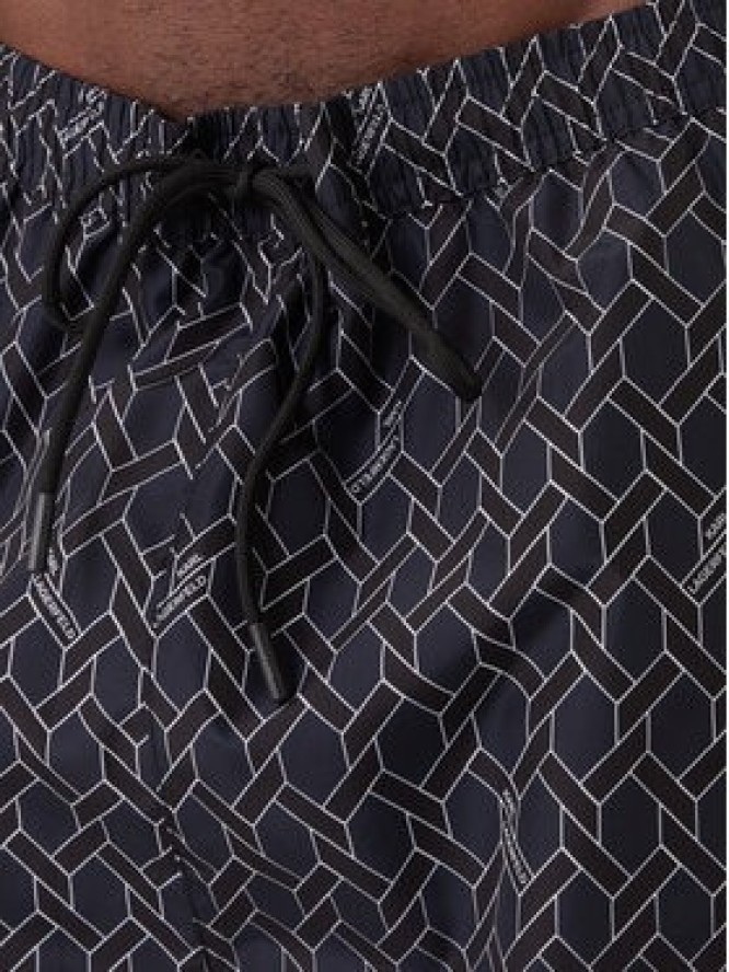 KARL LAGERFELD Szorty kąpielowe B1M46003 Granatowy Regular Fit