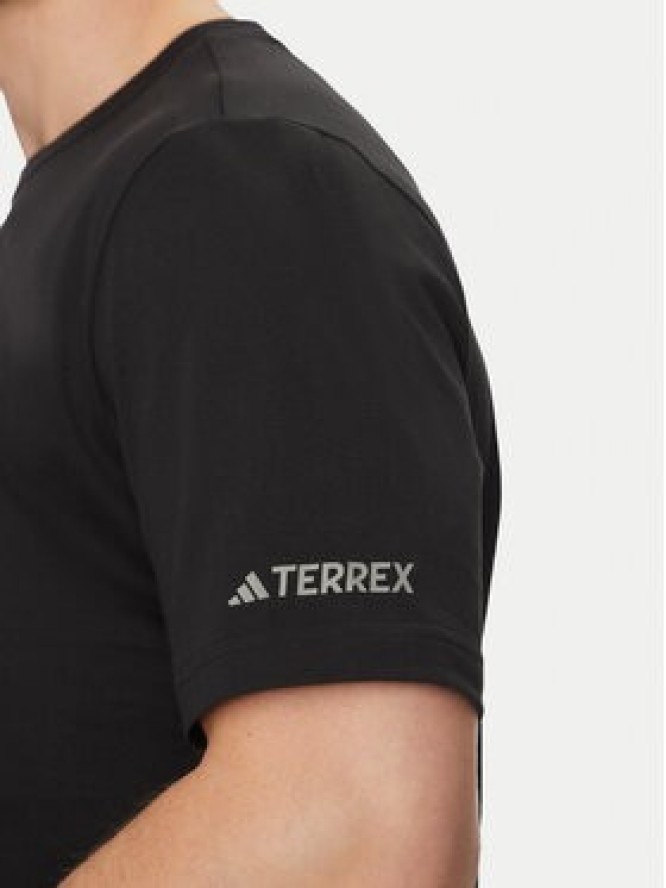 adidas T-Shirt Terrex Graphic IZ0468 Czarny Regular Fit