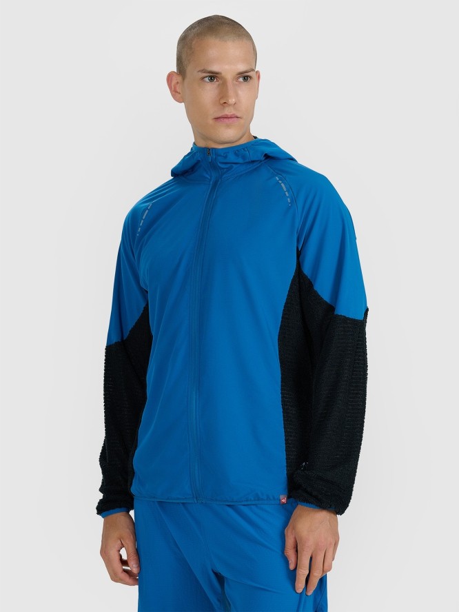 4F Bluza do biegania w terenie Primaloft Active męska - granatowa S