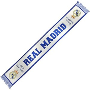 Szalik Realu Madryt - klasyczny wzór Hala Madrid