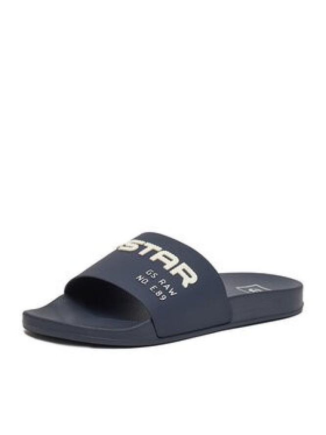 G-Star Raw Klapki SS25-3C096-M Granatowy