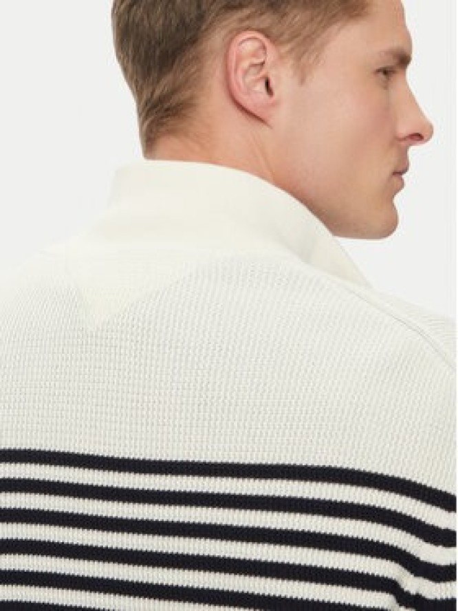 Tommy Hilfiger Sweter MW0MW38601 Écru Regular Fit