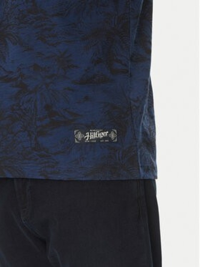 Tommy Hilfiger T-Shirt Summer MW0MW38933 Granatowy Slim Fit