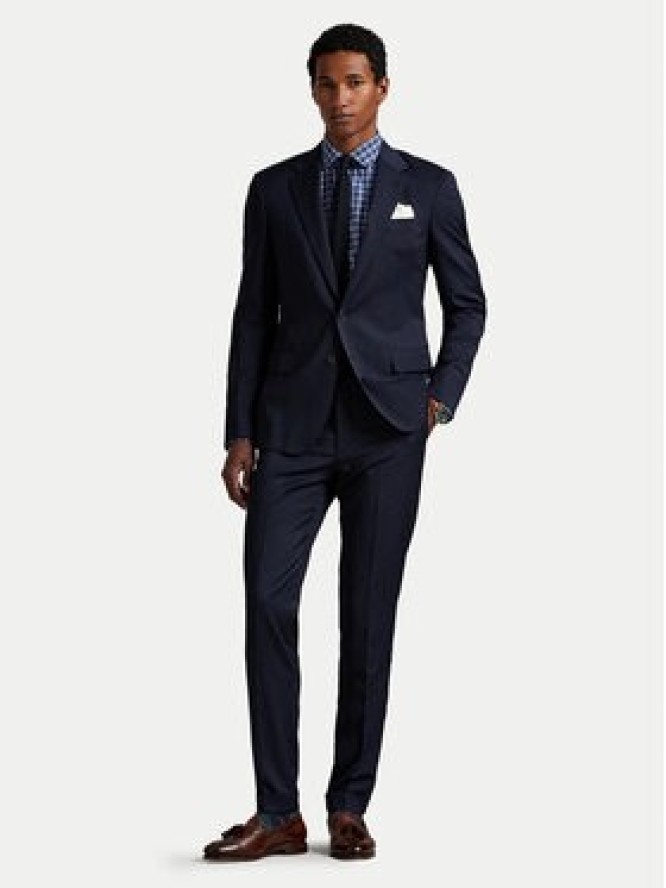 Polo Ralph Lauren Koszula 710974534007 Granatowy Custom Fit