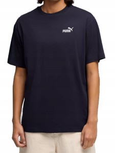 KOSZULKA męska PUMA 689153-16 t-shirt bawełniana sportowa granatowa L