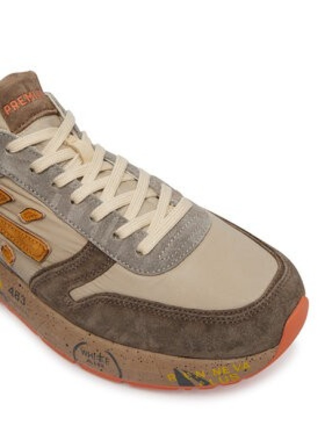 Premiata Sneakersy Mick Var 7866 Brązowy