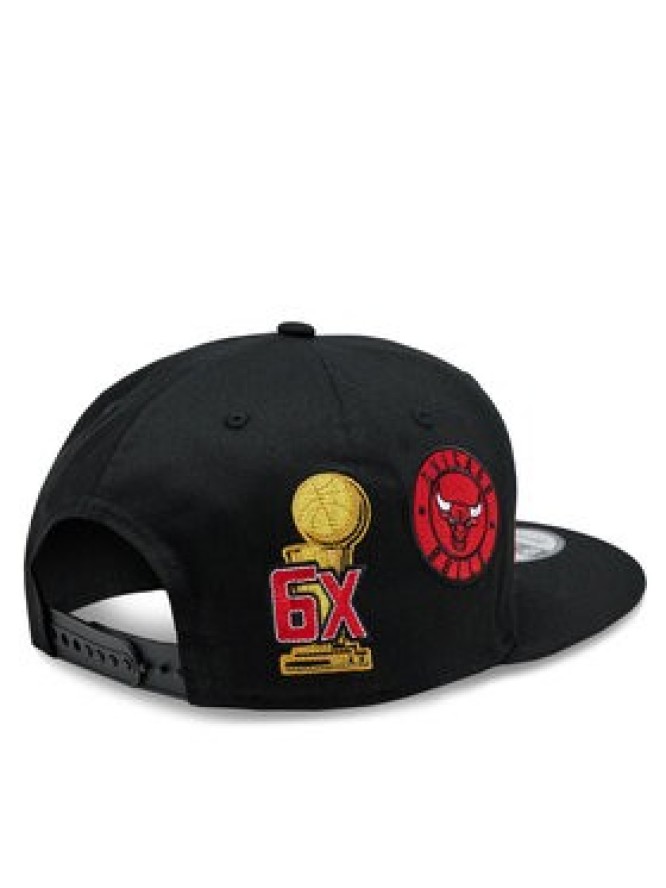 New Era Czapka z daszkiem Champions Patch 950 Bulls 60364218 Czarny