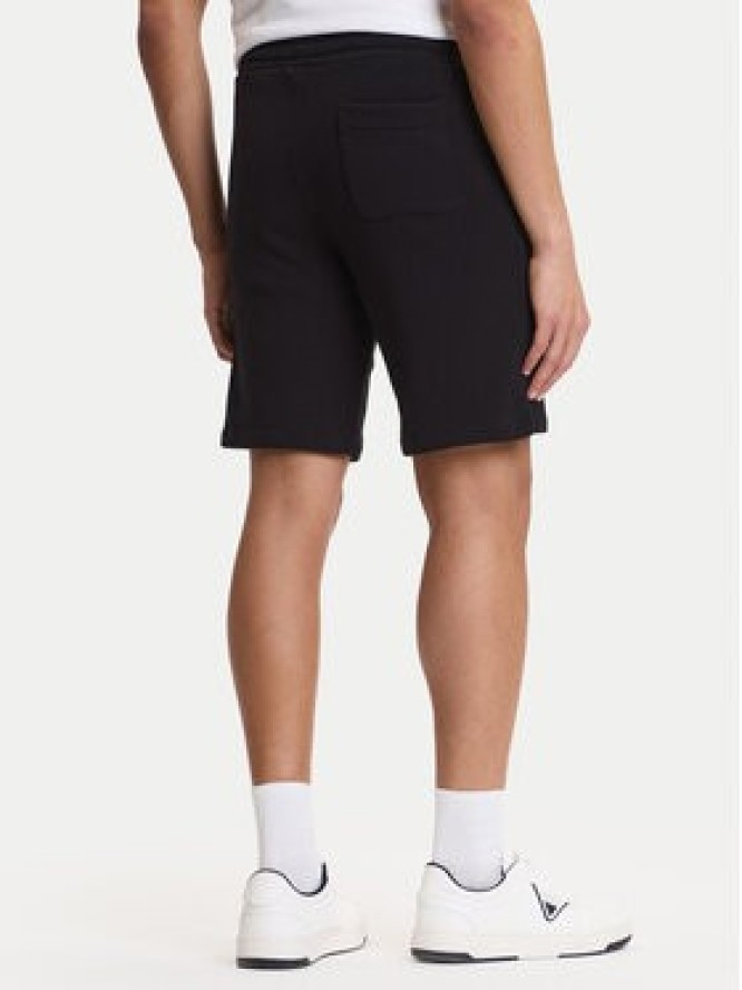 Guess Szorty sportowe M6GD12 K3020 Czarny Slim Fit