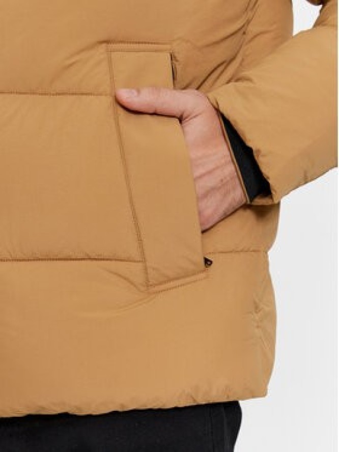 Calvin Klein Kurtka zimowa Crinkle K10K110336 Khaki Regular Fit