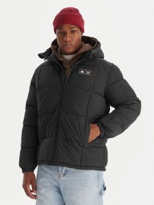 Kappa Kurtka zimowa Olmy 311M7DW Czarny Comfort Fit