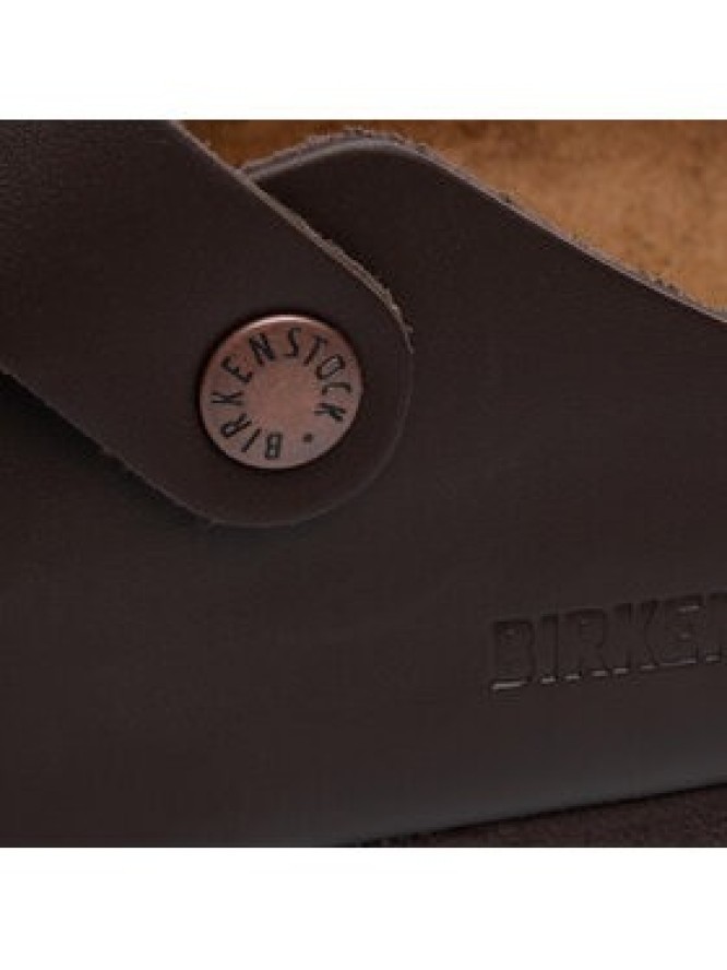 Birkenstock Klapki Boston 60101 Brązowy