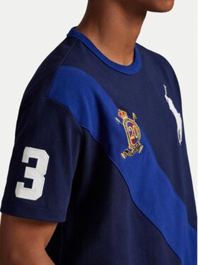 Polo Ralph Lauren T-Shirt 710981767003 Granatowy Regular Fit