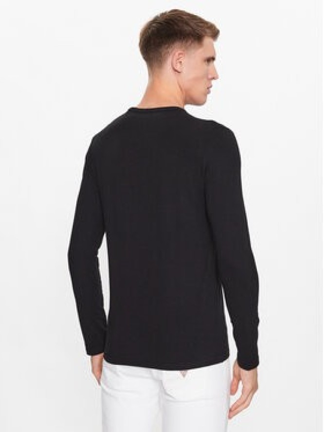 Guess Longsleeve M3YI29 J1314 Czarny Slim Fit