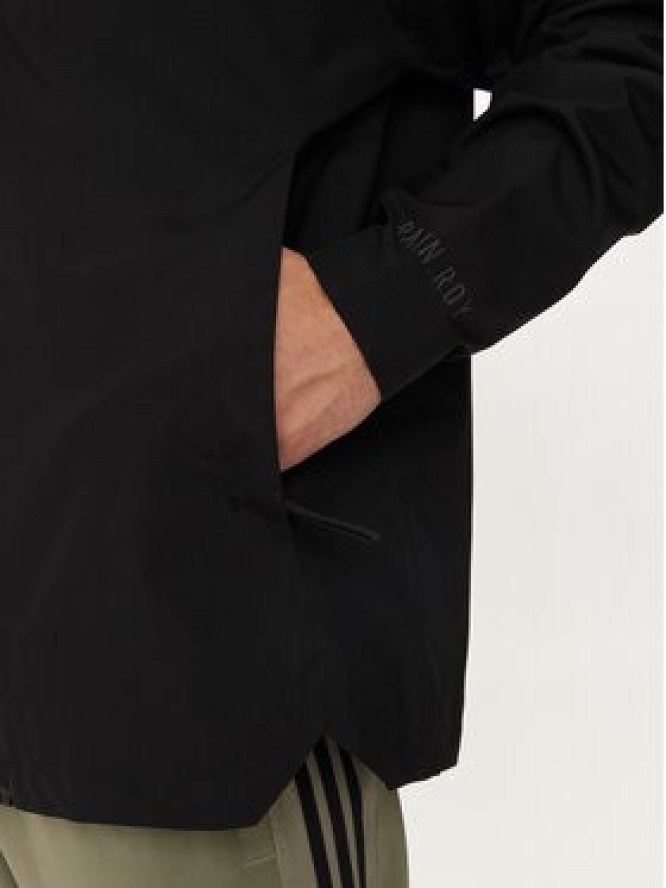 adidas Kurtka przeciwdeszczowa Terrex Traveer RAIN.RDY HG6016 Czarny Relaxed Fit