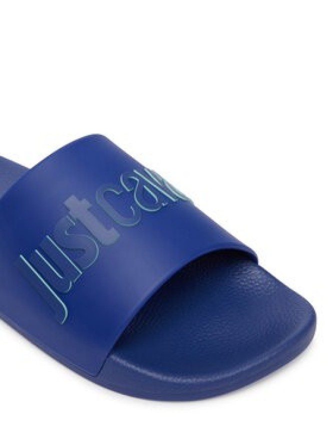 Just Cavalli Klapki 80QA3SZ1 ZSE50 Niebieski