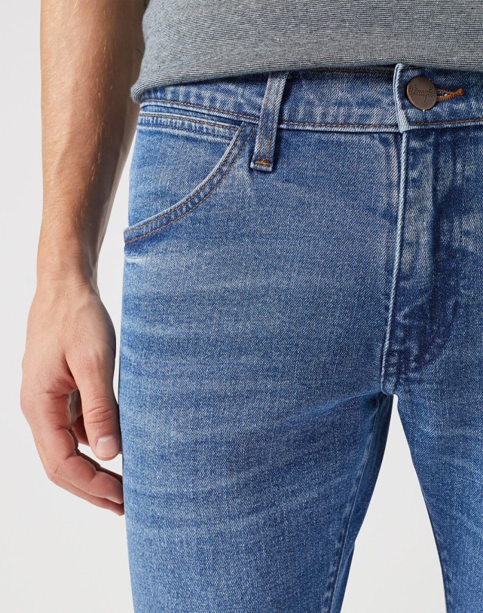 WRANGELR BRYSON MĘSKIE SPODNIE JEANSOWE JEANSY DŻINSY GUARDIAN 112350811 W14X017965